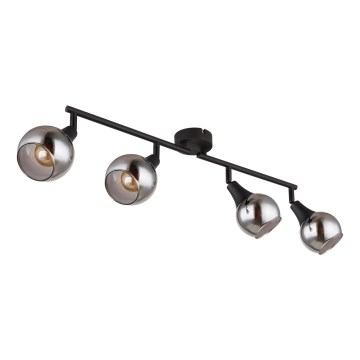 Globo - Akcentinis apšvietimas 4xE14/40W/230V juoda