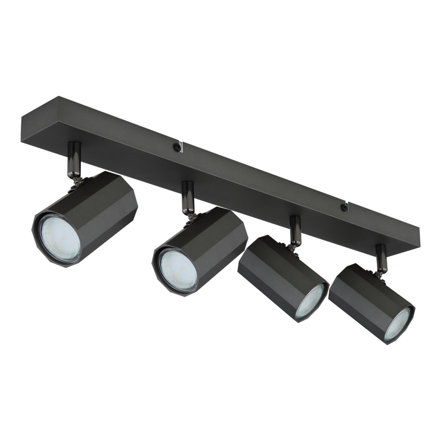 Globo - Akcentinis apšvietimas 4xGU10/25W/230V juoda