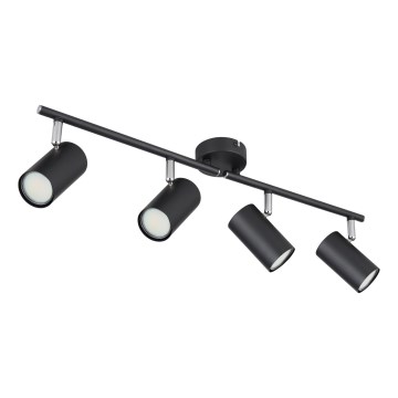 Globo - Akcentinis apšvietimas 4xGU10/25W/230V juoda