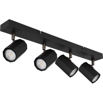 Globo - Akcentinis apšvietimas 4xGU10/25W/230V juoda