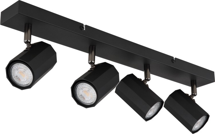 Globo - Akcentinis apšvietimas 4xGU10/25W/230V juoda