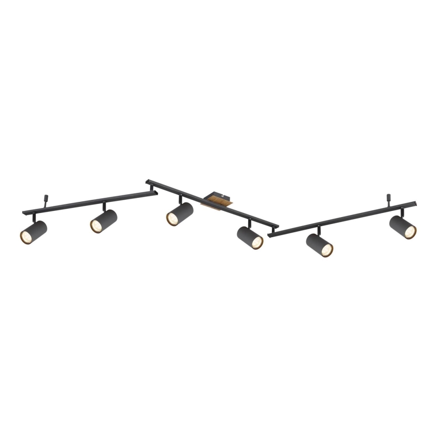 Globo - Akcentinis apšvietimas 6xGU10/35W/230V antracitas