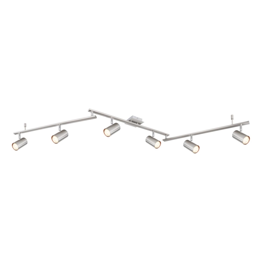 Globo - Akcentinis apšvietimas 6xGU10/35W/230V matinis chromas