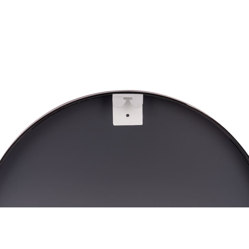 Globo - sieninis veidrodis, Ø 60 cm, juodas