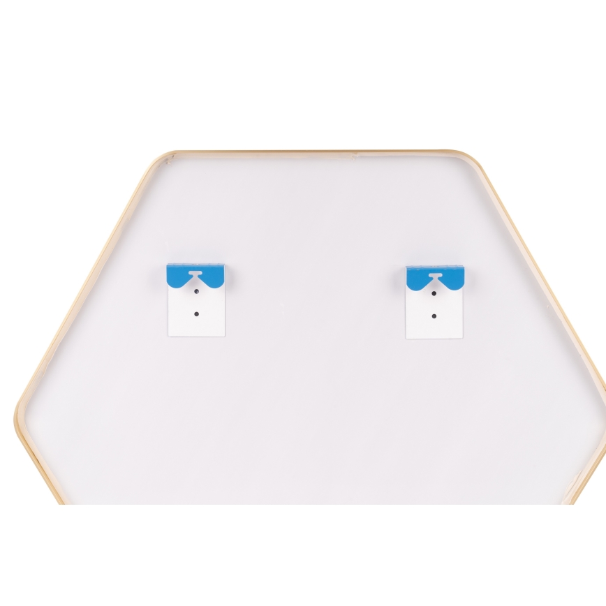 Globo - Sieninis veidrodis 70x80 cm auksinis