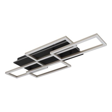 Globo - dimeriu reguliuojamas LED lubinis šviestuvas LED/40W/230V 2700-6500K 32,5x87,5 cm juodas + nuotolinis pultas