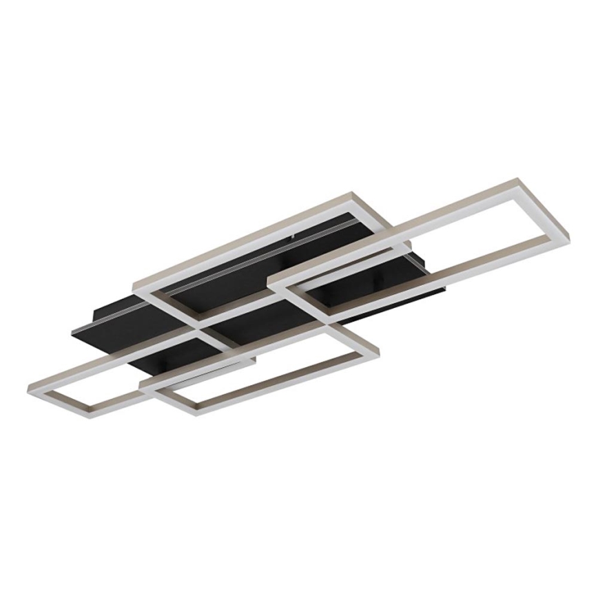 Globo - dimeriu reguliuojamas LED lubinis šviestuvas LED/40W/230V 2700-6500K 32,5x87,5 cm juodas + nuotolinis pultas