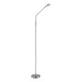 Globo - Dimeriuojama jutiklinė grindinė lempa LED/6,5W/230V 2700/3350/4000K matinis chromas