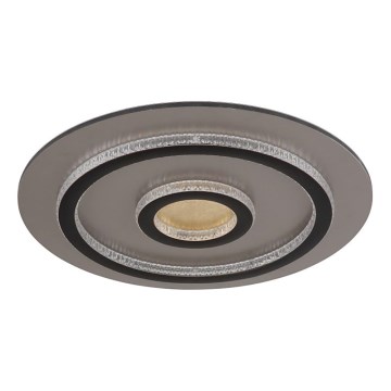 Globo - dimeriuojamas LED lubinis šviestuvas LED/40W/230V 3000-6500K Ø 45 cm juodas + nuotolinis valdymas