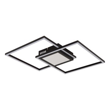 Globo - dimeriuojamas LED lubų šviestuvas LED/32W/230V 2700-6500K 42,6x42,6 cm juodas + nuotolinis valdymas