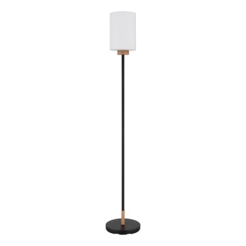 Globo - Grindų šviestuvas 1xE27/60W/230V juodas/baltas