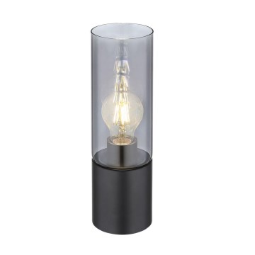 Globo - Jutiklinis stalinis šviestuvas 1xE27/25W/230V diametras 9 cm juoda