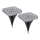 Globo - KOMPLEKTAS 2x LED apšvietimas, įkraunamas saulės energija LED/0,8W/1,2V IP44 300 mAh
