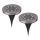 Globo - KOMPLEKTAS 2x LED apšvietimas, įkraunamas saulės energija LED/0,8W/3V IP44 300 mAh