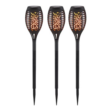 Globo - KOMPLEKTAS 3x LED šviestuvas, įkraunamas saulės energija LED/0,1W/3V IP44
