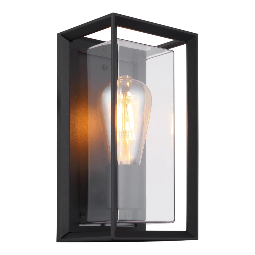 Globo - Lauko sieninis šviestuvas 1xE27/60W/230V IP44 juoda