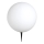 Globo - Lauko šviestuvas 1xE27/30W/230V, skersmuo 40 cm