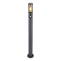 Globo - Lauko šviestuvas su jutikliu 1xE27/15W/230V IP44 110 cm juoda