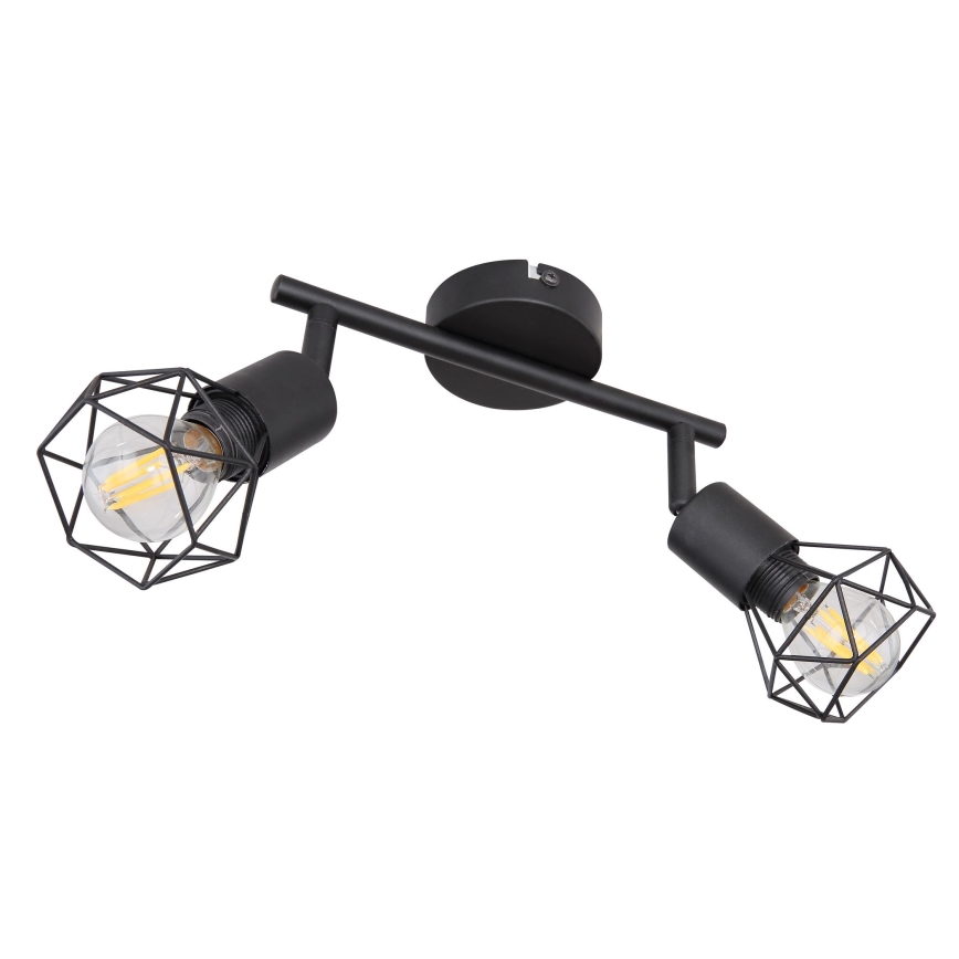 Globo - LED akcentinis šviestuvas 2xE14/6W/230V juoda