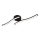 Globo - LED Ant pagrindo montuojamas sietynas LED/12W/230V 3000K juoda
