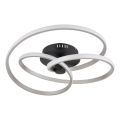 Globo - LED Ant pagrindo montuojamas sietynas LED/40W/230V 3000K matinis chromas/juoda