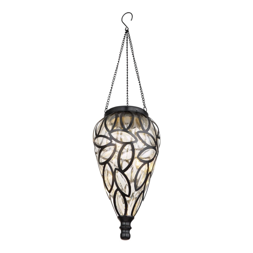 Globo - LED apšvietimas, įkraunamas saulės energija LED/0,9W/3,2V IP44 200 mAh permatoma