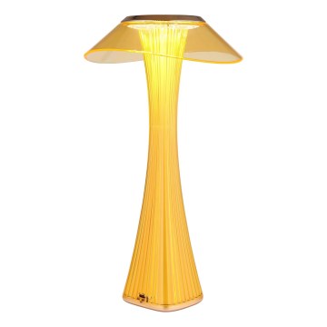 Globo - LED dimeriuojama įkraunama stalinė lempa LED/2,5W/3,7V 1200 mAh 2700/4500/6500K auksinė