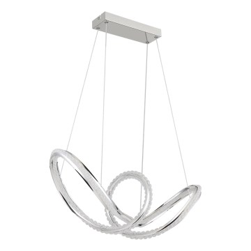 Globo - LED dimeriuojamas pakabinamas šviestuvas ant laido LED/45W/230V 2700-6000K blizgus chromas + nuotolinis valdymas