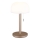 Globo - LED Įkraunamas Stalinis šviestuvas LED/1,5W/3,7V 3000/4200/6000K 1800mAh ruda