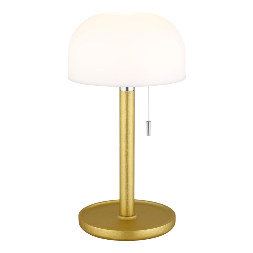 Globo - LED Įkraunamas Stalinis šviestuvas LED/1,5W/3,7V 3000/4200/6000K 1800mAh žalvaris