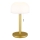 Globo - LED Įkraunamas Stalinis šviestuvas LED/1,5W/3,7V 3000/4200/6000K 1800mAh žalvaris