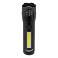 Globo - LED įkraunamas žibintuvėlis LED/3W/5V + COB/3W 5500K 1200 mAh