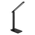 Globo - LED Jutiklinis pritemdomas įkraunamas Stalinis šviestuvas LED/5W/5V 2700/4000/6500K 1800 mAh juoda