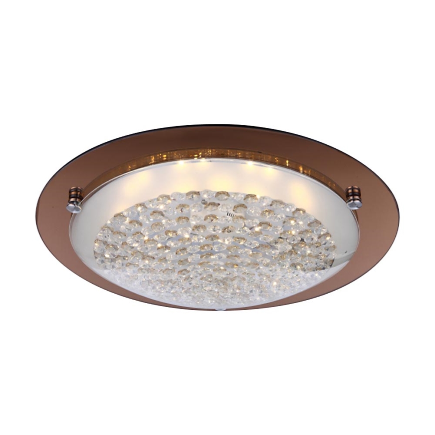 Globo - LED Krištolinis lubų šviestuvas TABASCO LED/18W/230V