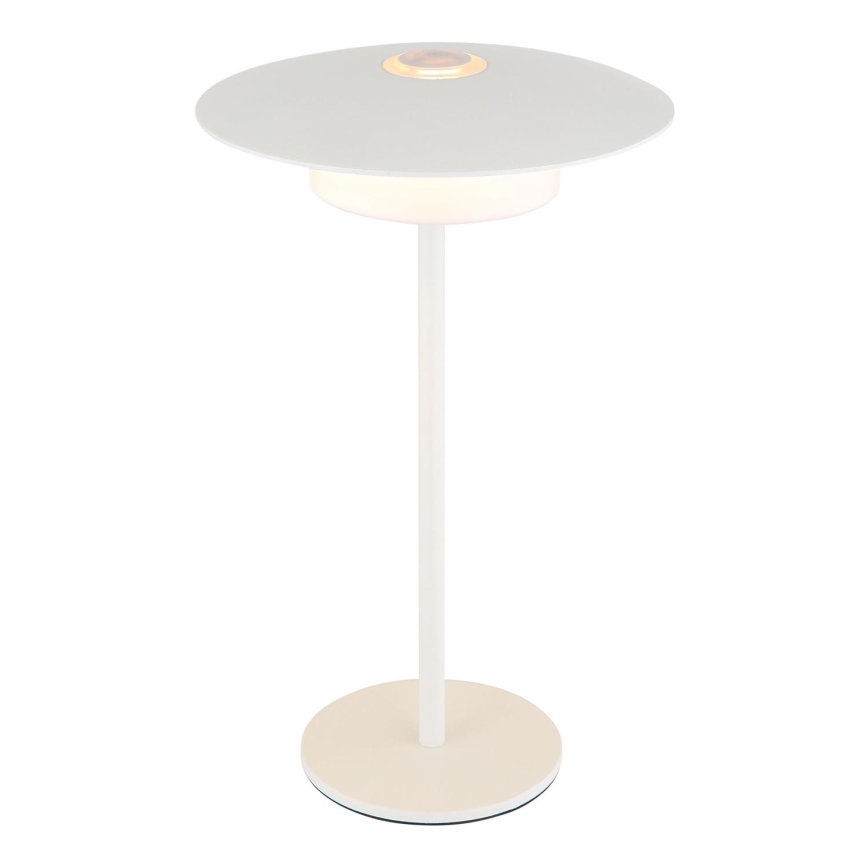 Globo - LED Lauko įkraunamas jutiklinė Stalinis šviestuvas LED/3W/3,7V 1800/2700/3000K IP44 1800 mAh balta