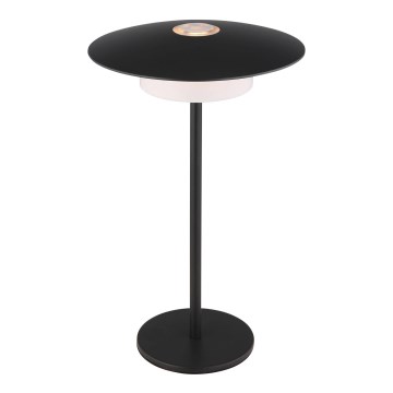 Globo - LED Lauko įkraunamas jutiklinė Stalinis šviestuvas LED/3W/3,7V 1800/2700/3000K IP44 1800 mAh juoda
