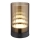 Globo - LED Lauko pritemdoma įkraunama jutiklinė stalinė lempa LED/2W/3,7V 2700/4000/6500K 1200mAh IP44 ruda