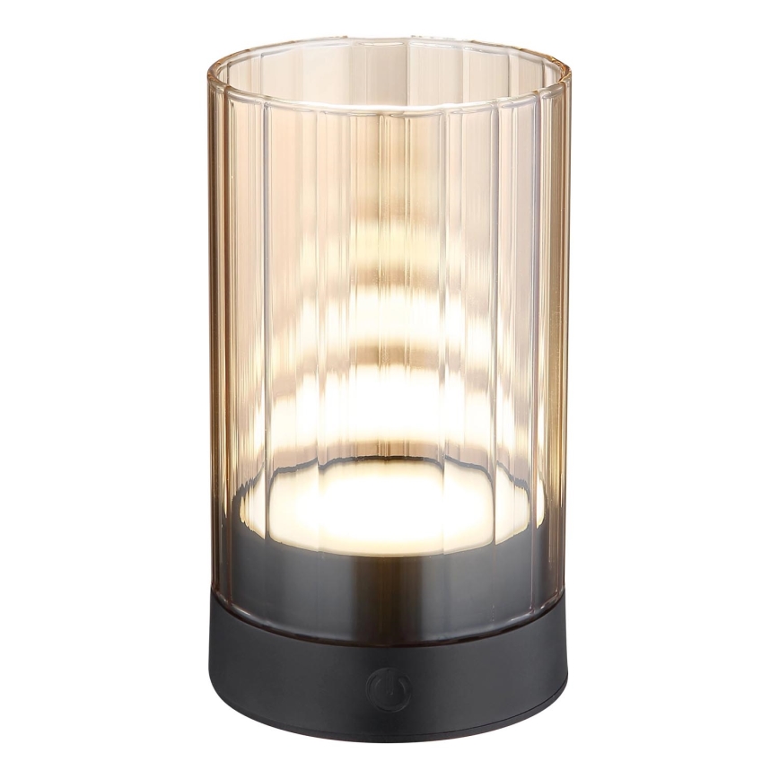 Globo – LED Lauko pritemdoma įkraunama jutiklinė stalinė lempa LED/2W/3,7V 2700/4000/6500K 1200mAh IP44 smėlio spalvos