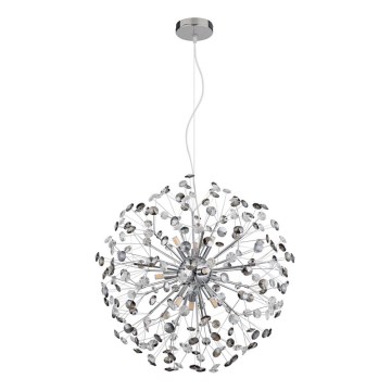 Globo - LED liustra ant laido 9xG9/3,5W/230V, blizgus chromas