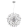 Globo - LED liustra ant laido 9xG9/3,5W/230V, blizgus chromas