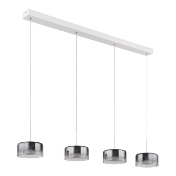 Globo - LED liustra ant laido LED/24W/230V balta/dūminė