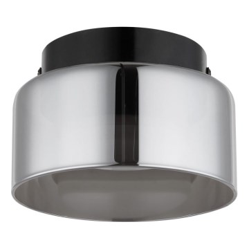 Globo - LED lubinis šviestuvas 1xGX53/6W/230V diametras 13 cm dūminis/juoda