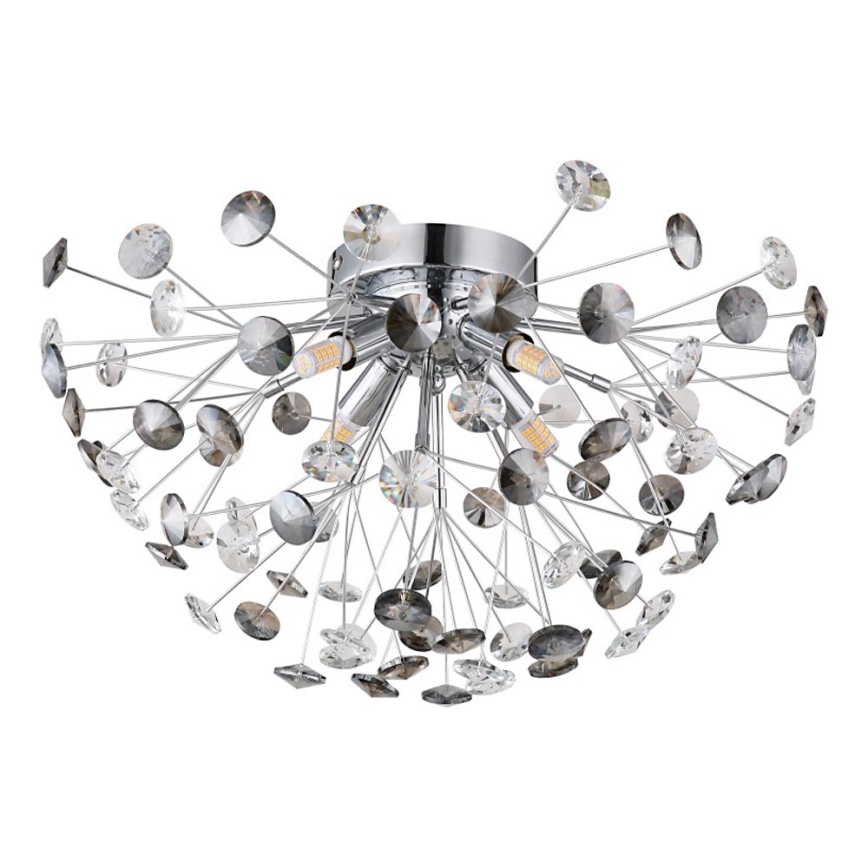 Globo - LED lubinis šviestuvas 4xG9/3,5W/230V diametras 45 cm blizgus chromas