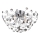 Globo - LED lubinis šviestuvas 4xG9/3,5W/230V diametras 45 cm blizgus chromas