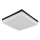 Globo - LED lubinis šviestuvas LED/12W/230V 4000K 22x22 cm juoda