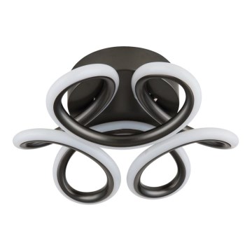 Globo - LED lubinis šviestuvas LED/24W/230V 2700/4000/6000K skersmuo 26 cm juodas