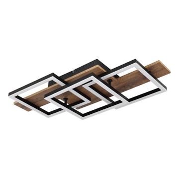 Globo - LED lubinis šviestuvas LED/24W/230V 3000K 33x58 cm ruda/juoda