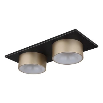 Globo - LED lubinis šviestuvas LED/24W/230V 3000K 46x20 cm žalvario apdaila