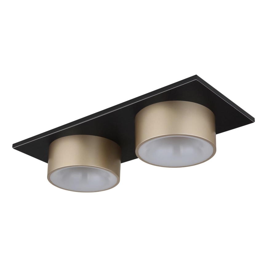 Globo - LED lubinis šviestuvas LED/24W/230V 3000K 46x20 cm žalvario apdaila