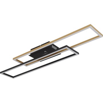 Globo - LED lubinis šviestuvas LED/30W/230V 3000K 60x80 cm juoda/auksas